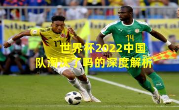 世界杯2022中国队淘汰了吗的深度解析